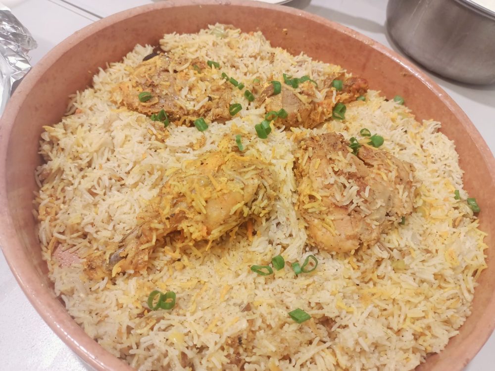 Chicken biryani