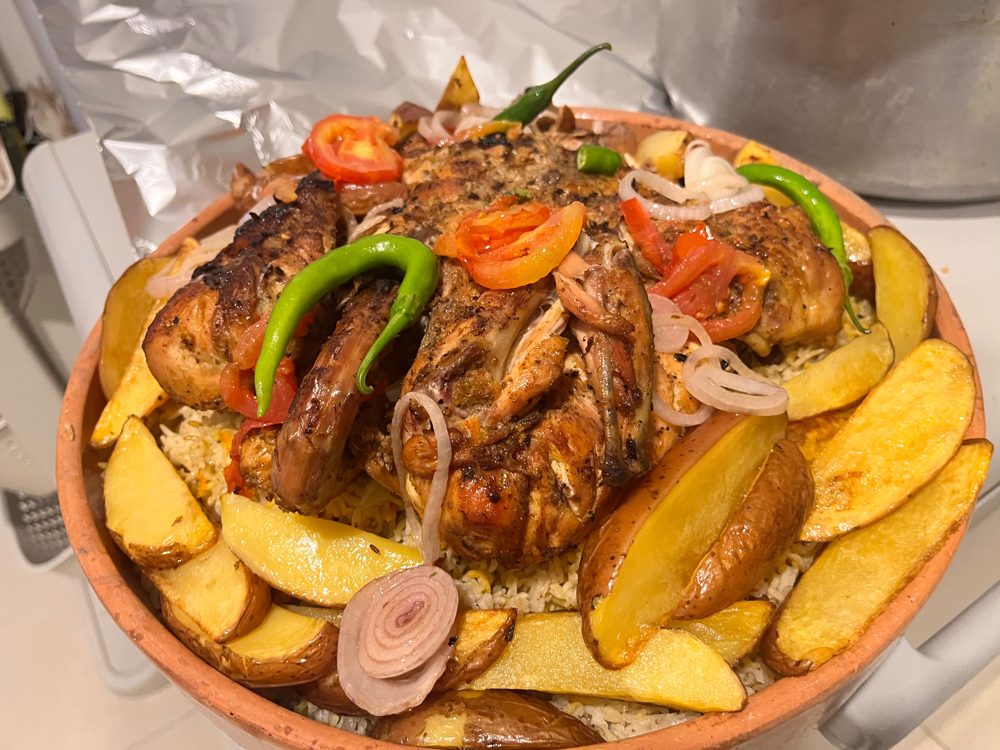 Chicken roast platter